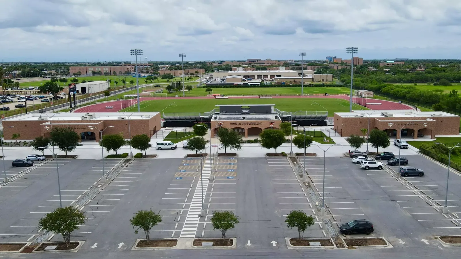 UTRGV Soccer and Track & Field Complex stadium