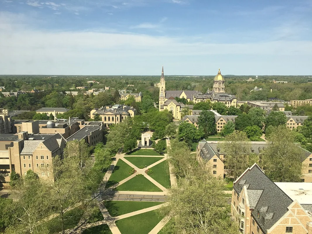 University of Notre Dame campus