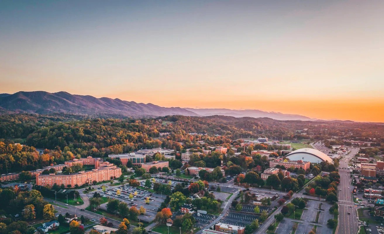 East Tennessee State University campus