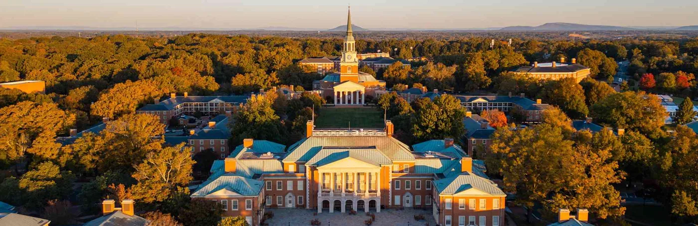 Wake Forest University campus